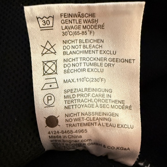 Bogner Fire+Ice Power Stretch Ski Base Layer Black Multi-Stripe M Performance - Picture 9 of 11